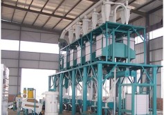 Nigeria buyer order 60T/24H sorghum flour milling plant